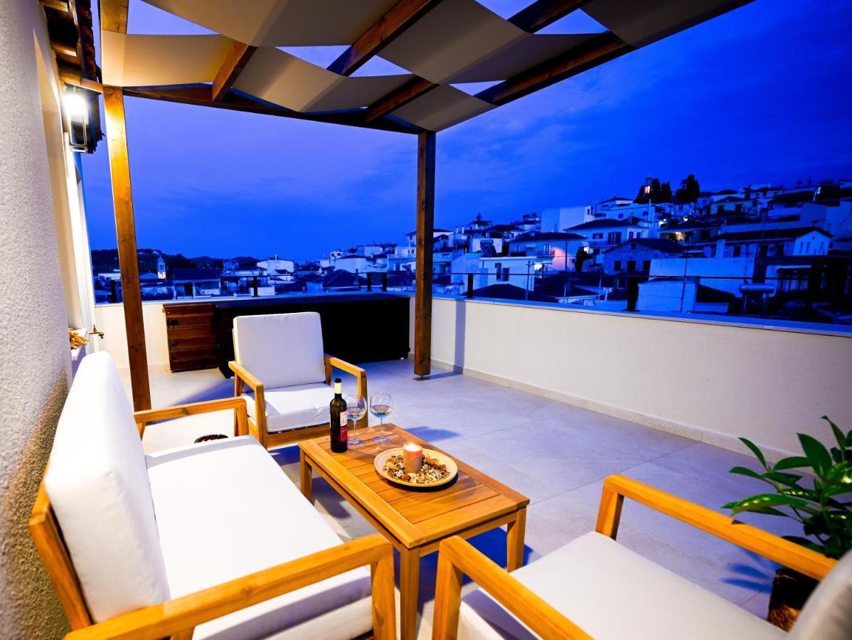 Eumorphia Studios & Apartments Skiathos Town Bagian luar foto