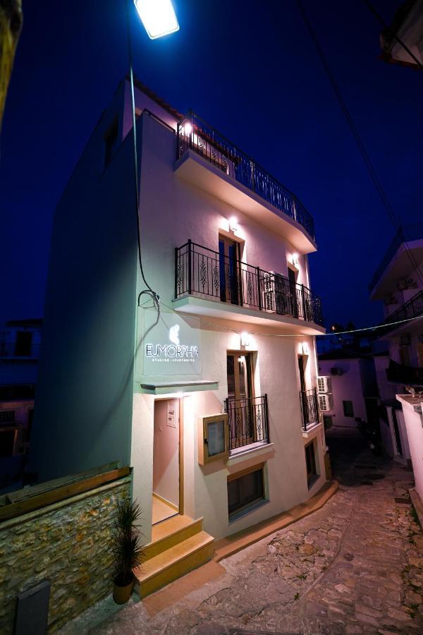 Eumorphia Studios & Apartments Skiathos Town Bagian luar foto