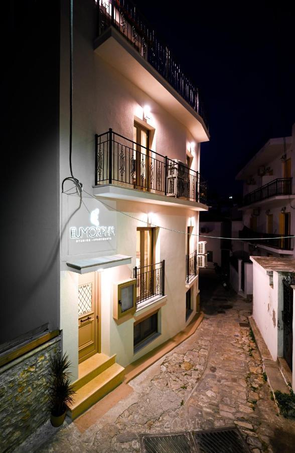 Eumorphia Studios & Apartments Skiathos Town Bagian luar foto