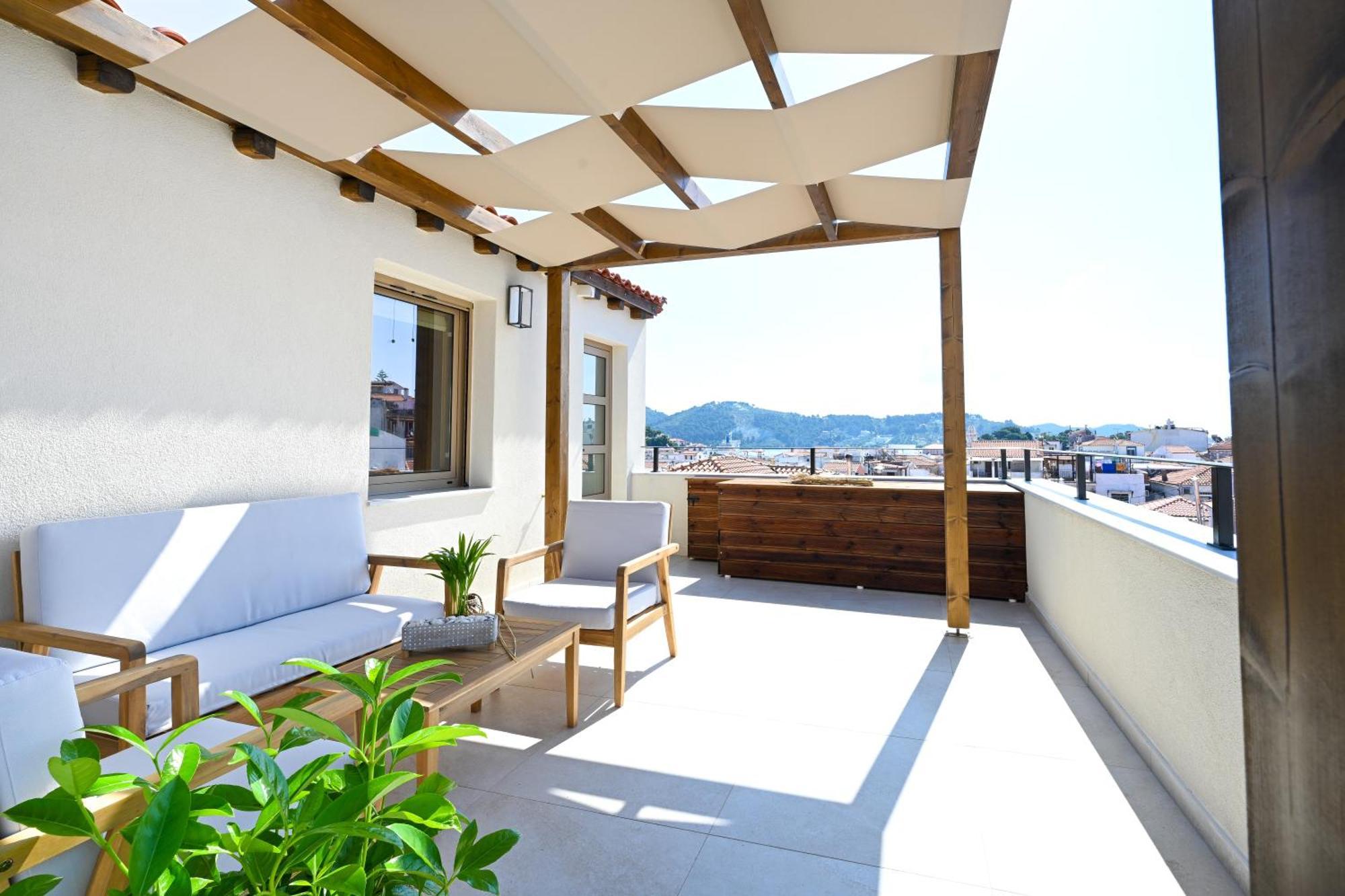 Eumorphia Studios & Apartments Skiathos Town Bagian luar foto