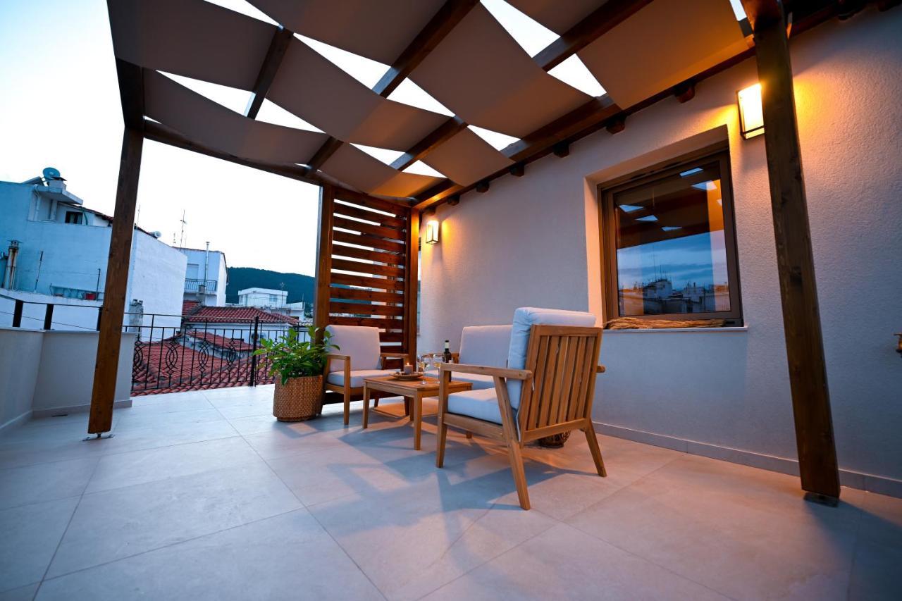 Eumorphia Studios & Apartments Skiathos Town Bagian luar foto