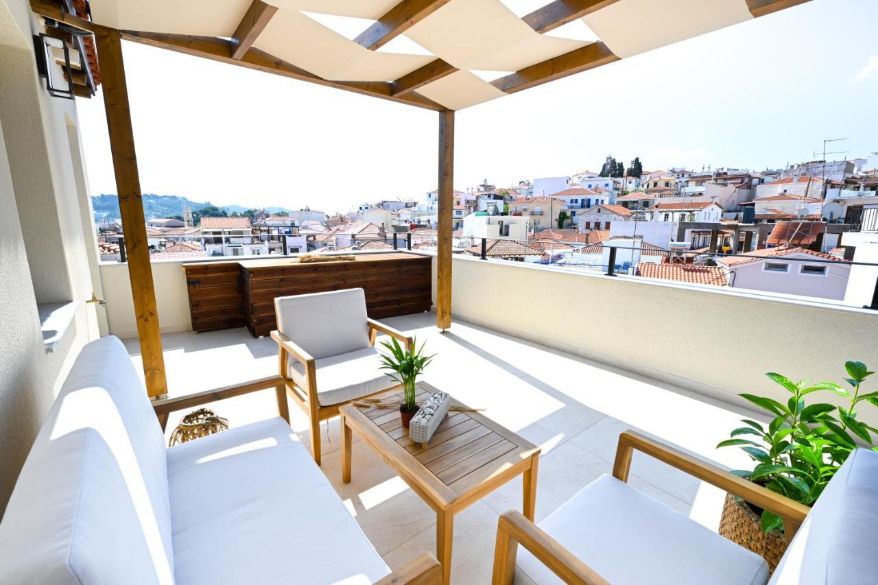 Eumorphia Studios & Apartments Skiathos Town Bagian luar foto
